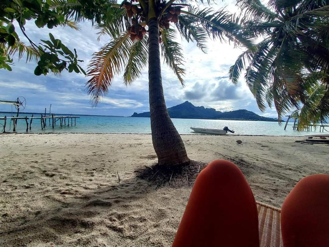 Poemanahere Island Camping A Maupiti Te-Fare-Arii Zewnętrze zdjęcie