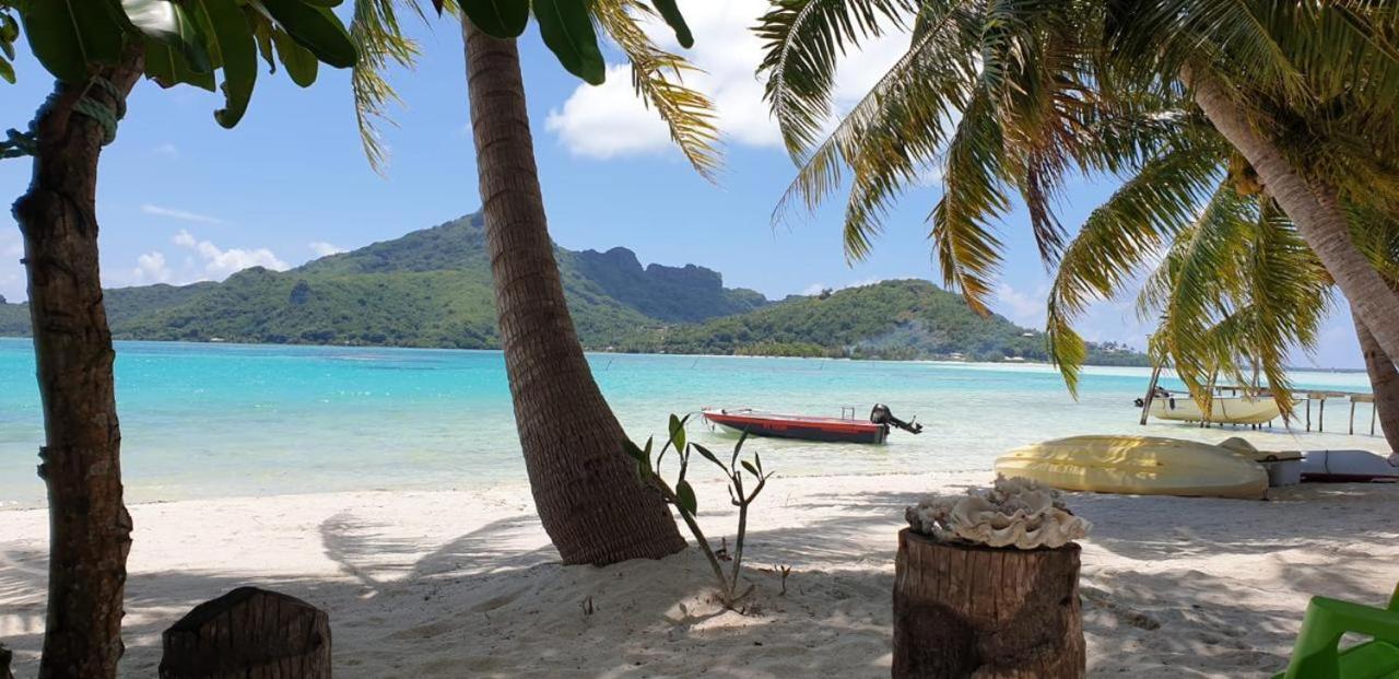 Poemanahere Island Camping A Maupiti Te-Fare-Arii Zewnętrze zdjęcie