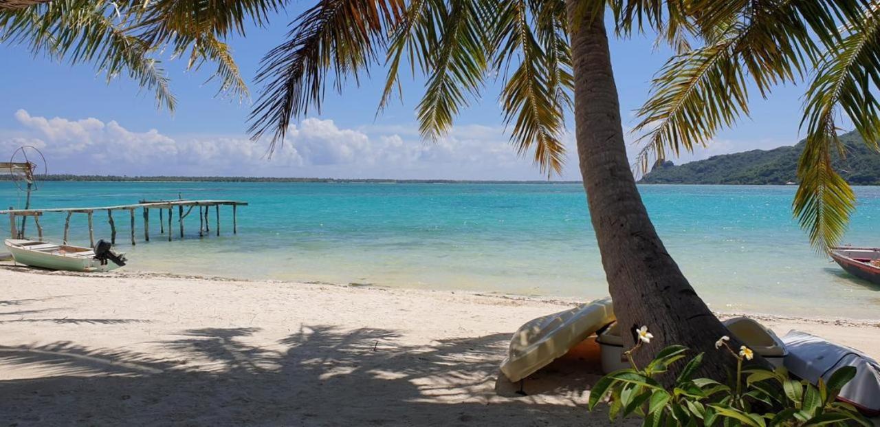 Poemanahere Island Camping A Maupiti Te-Fare-Arii Zewnętrze zdjęcie
